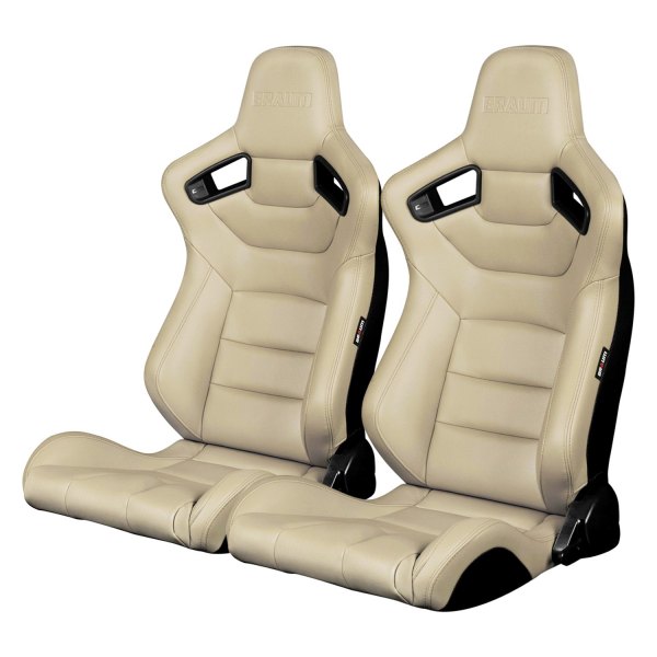 Braum® - Elite Series Sport Seat, Brown Leatherette