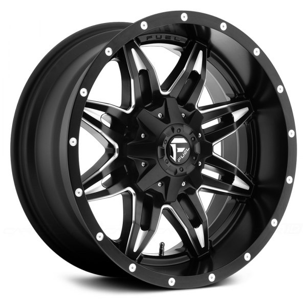FUEL® - D567 LETHAL Matte Black with Milled Accents