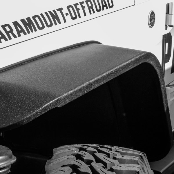 Paramount® - Off Road™ Black Front Fender Flares