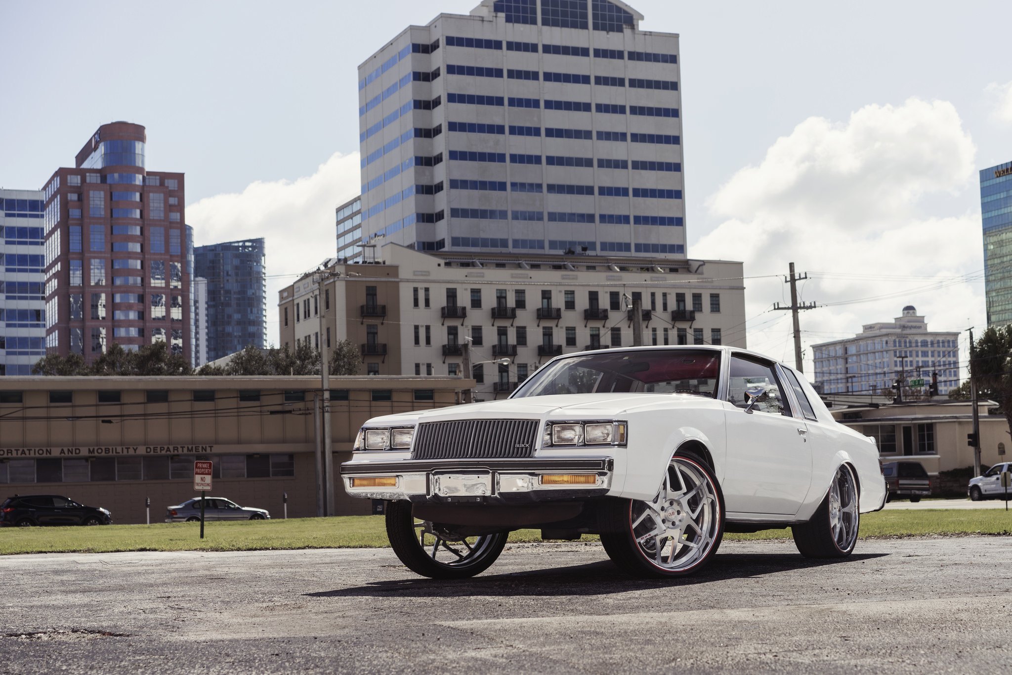 Lifted Buick Regal on Brushed DUB Wheels - Photo by DUB