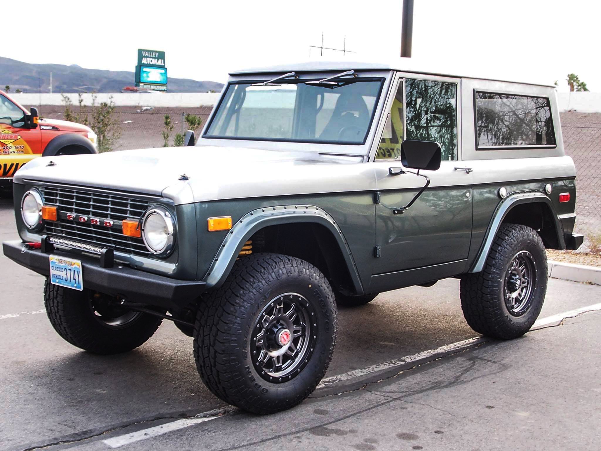 Ford Bronco with Aftermarket Fender Flares - Photo by Fuel Offroad