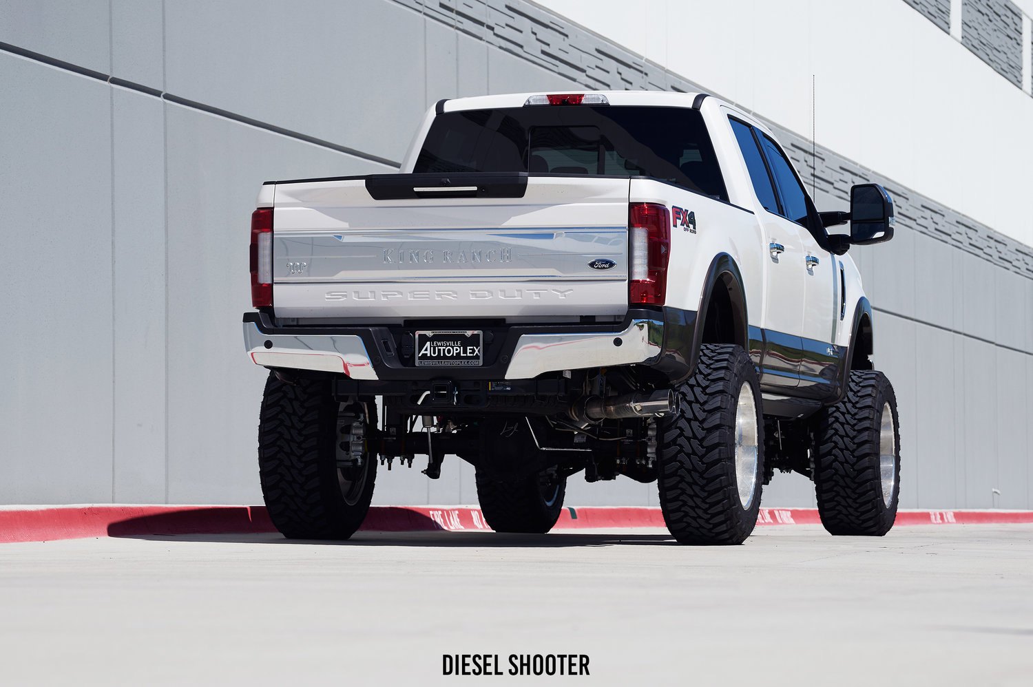 Ford King Ranch with Aftermarket Off-road Rear Bumper - Photo by Diesel Shooter