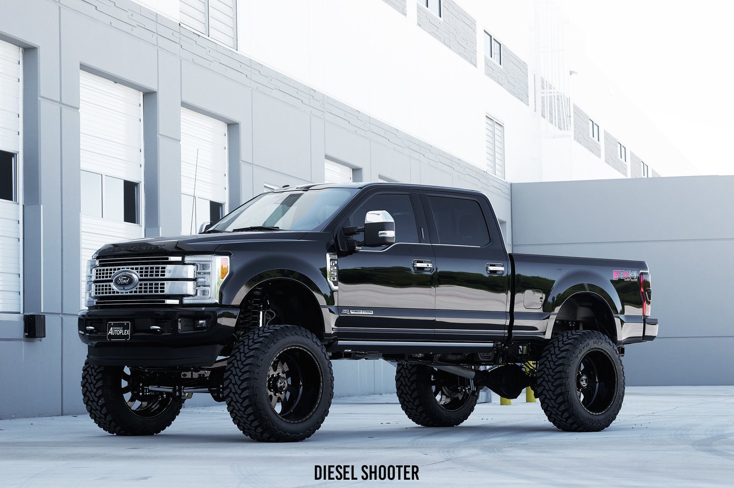 Black Ford F-250 with Off-road Toyo Tires - Photo by Diesel Shooter