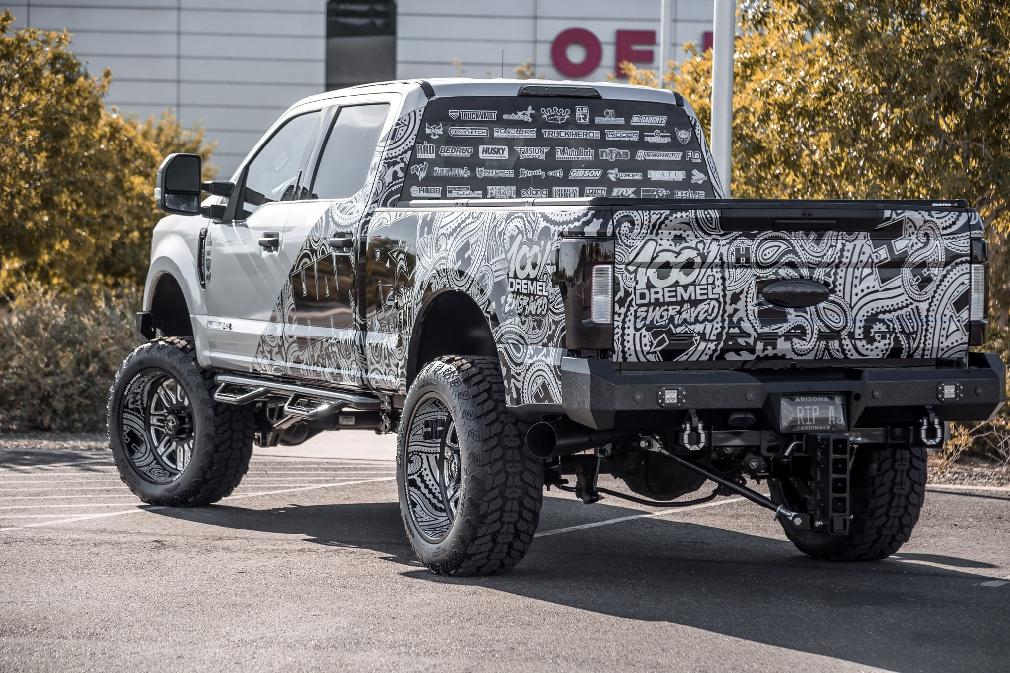 Bedrug Tonneau Cover on Gray Ford F-250 - Photo by Royal Pics