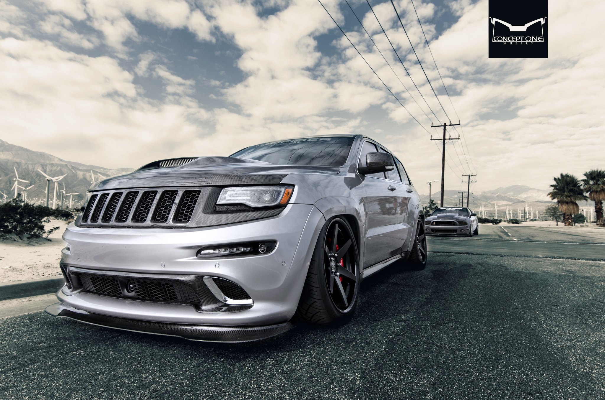 Air Lifted Street Weapon - Grand Cherokee SRT - Photo by Concept ONE