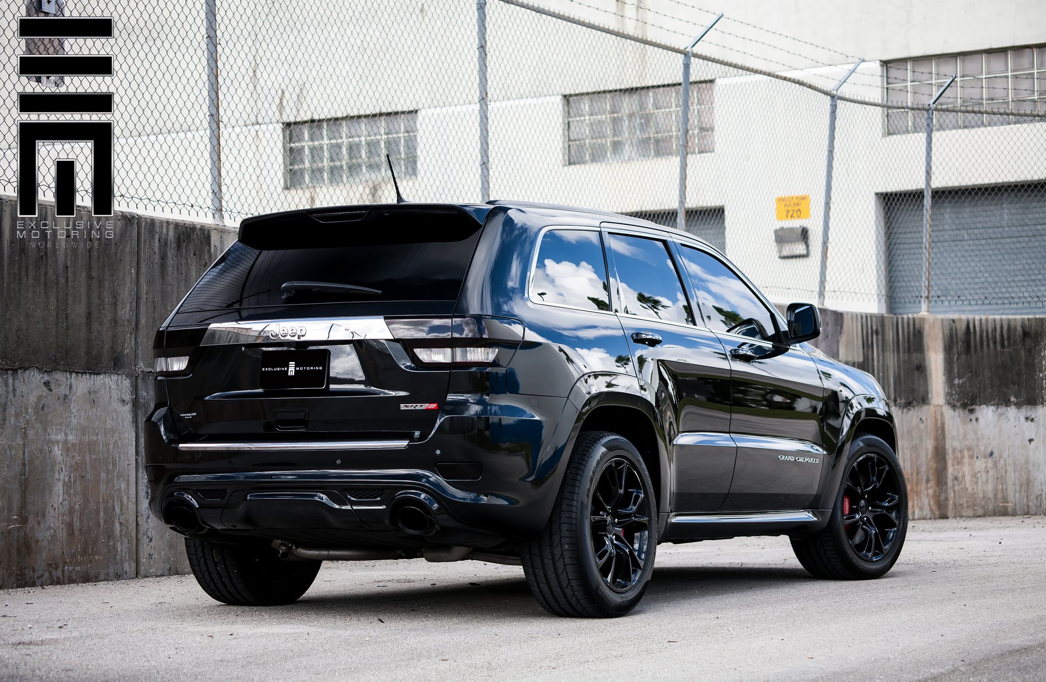 Jeep Grand Cherokee SRT8 Black Taillights - Photo by Exclusive Motoring