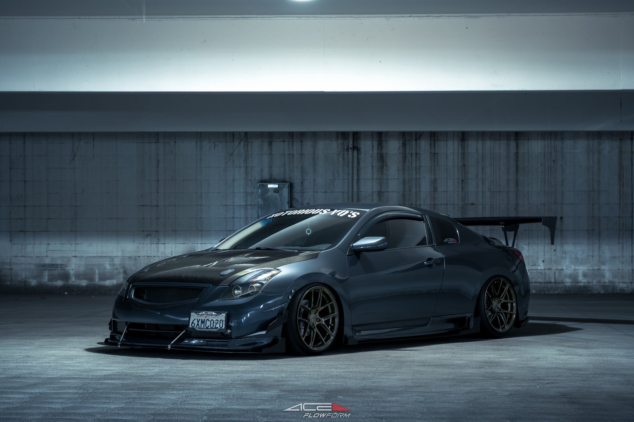Nissan Altima Coupe Performance Mods - Photo by TSW