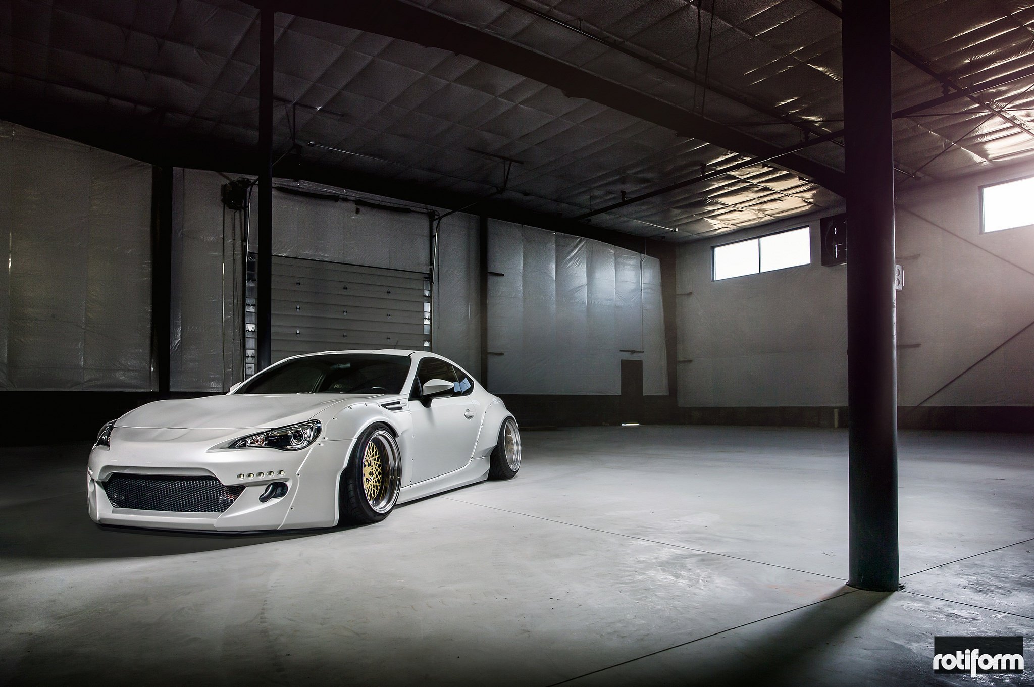 Absolutely Gorgeous Subaru BRZ With a Wide Body Kit and Rotiforms - Photo by Rotiform