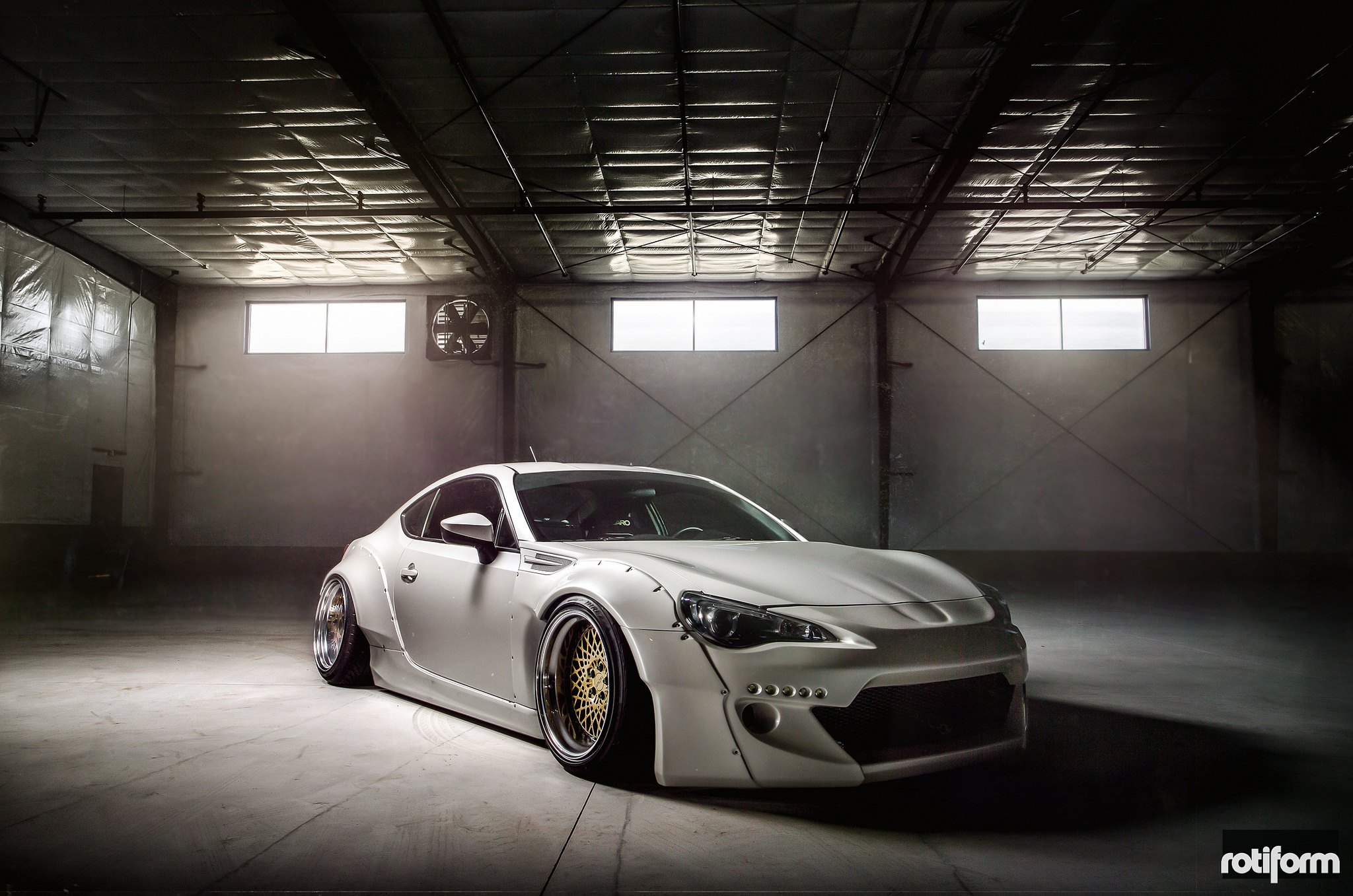 Subaru Brz Fender Flares With Rivets - Photo by Rotiform