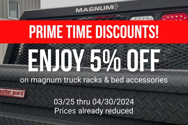 Magnum Truck Racks Promo