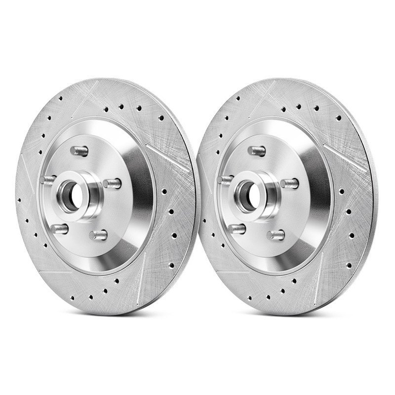 PowerStop AR8200XPR Vented Drilled & Slotted Brake Rotors eBay