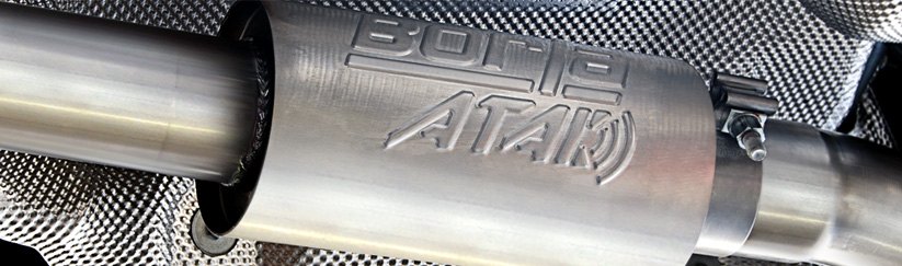 Borla® - Chevy Silverado 143.5" Wheelbase 6.2L 2014 ATAK™ Stainless